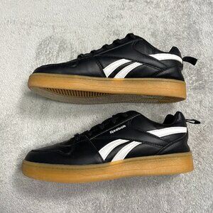 Reebok Shoes Sneakers Black White Brown AR30111Y-BWT Size 6 Skateboard Street‎